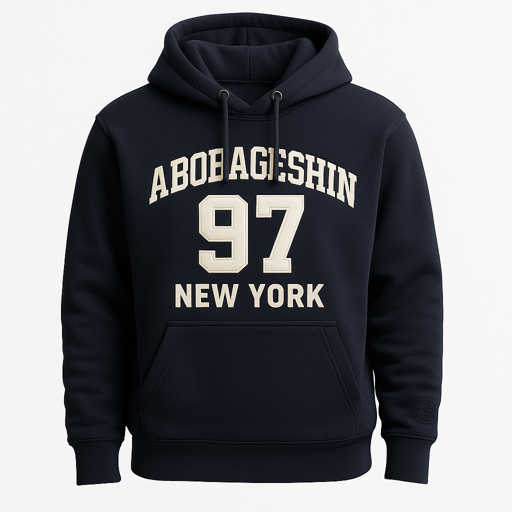 ABOBAGESHIN® 97 New York Navy Hoodie