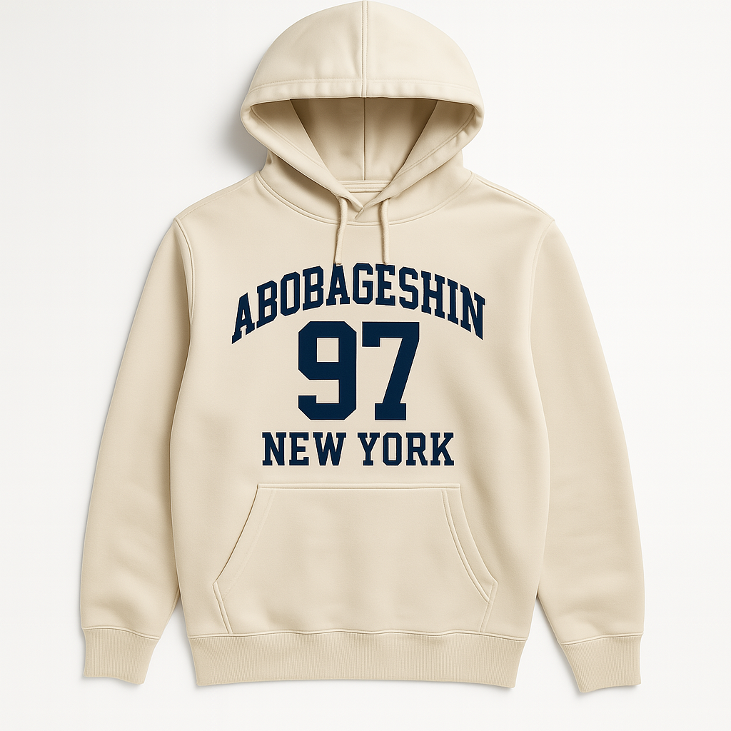 ABOBAGESHIN® 97 New York Cream Hoodie