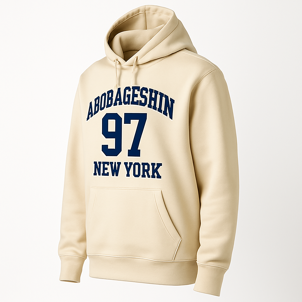 ABOBAGESHIN® 97 New York Cream Hoodie
