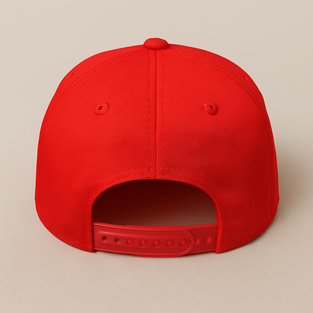ABOBAGESHIN® Power Snapback Red and White
