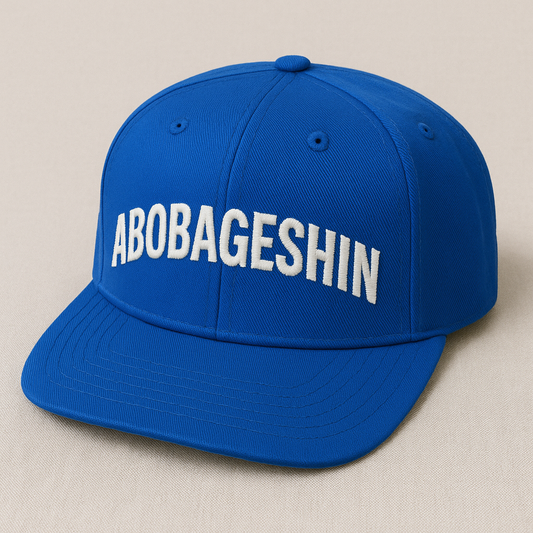 ABOBAGESHIN® Signature Snapback -Royal Blue