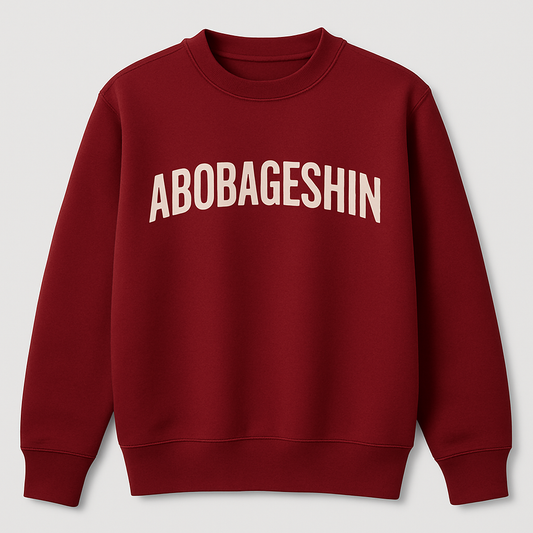 ABOBAGESHIN 97 NEW YORK Sweatshirt - Burgundy