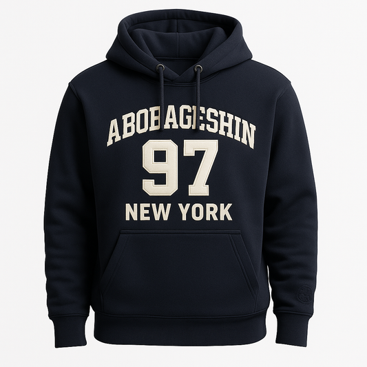 ABOBAGESHIN® 97 New York Navy Hoodie