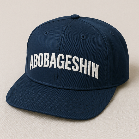 ABOBAGESHIN®  Signature Snapback - Navy